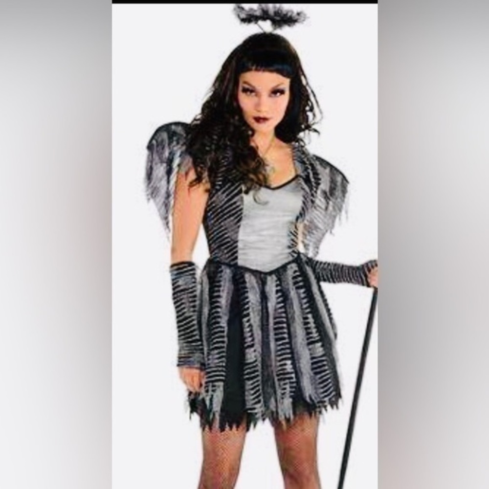 Fallen Angel ADULT Halloween Costume size Adult Small (2-4)